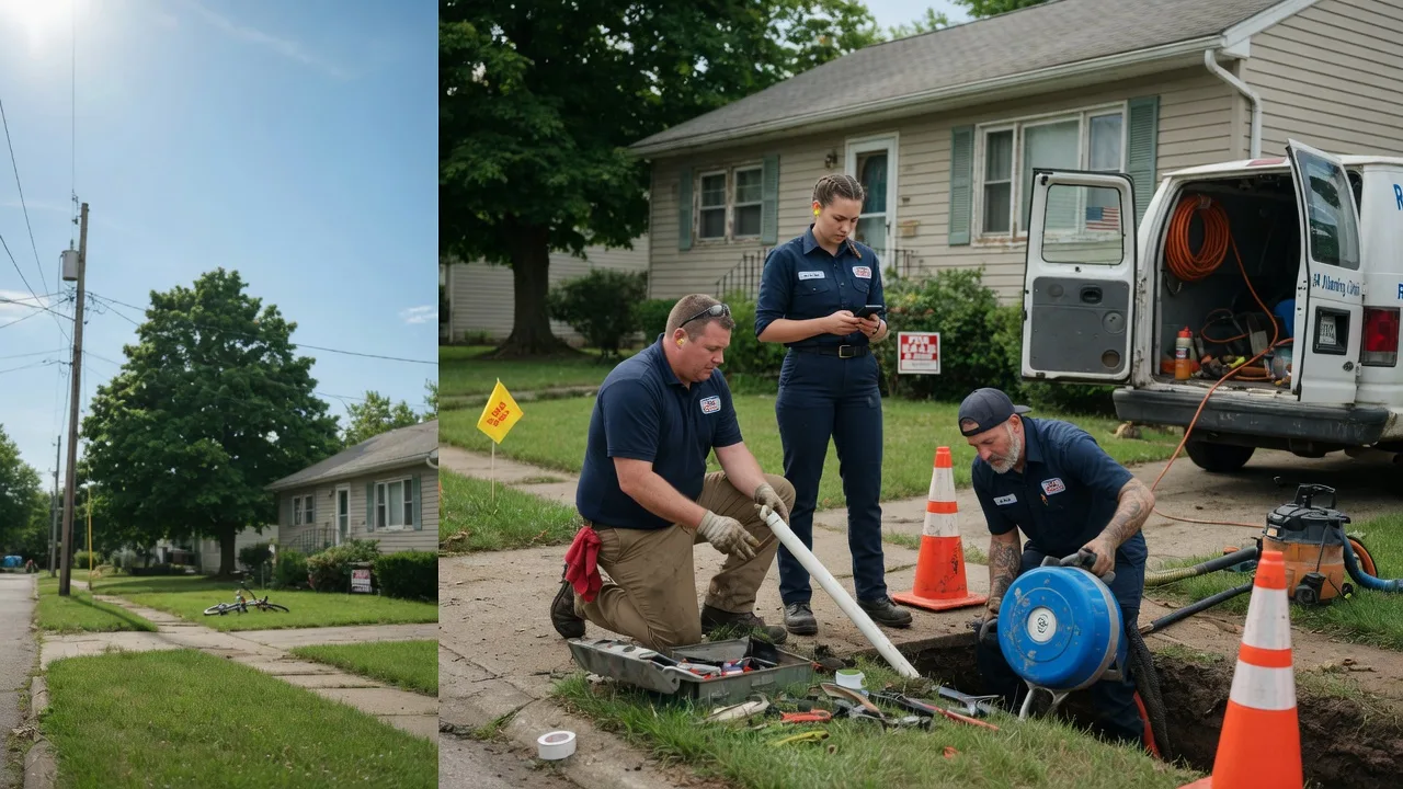 Sewer Line Repair in Percy, IL near me